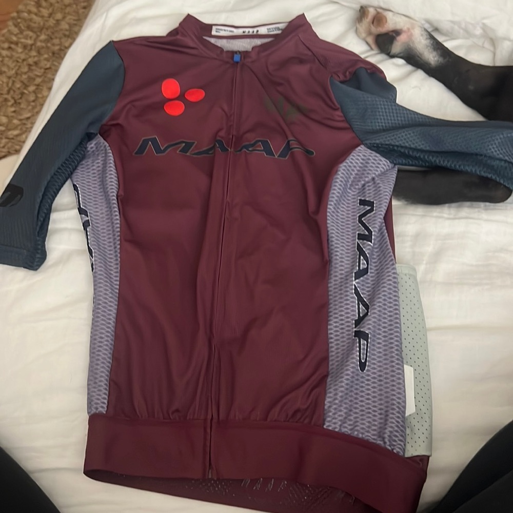 Maap profit short sleeved jersey size small